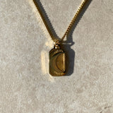 Radiant Moon Sun Necklace