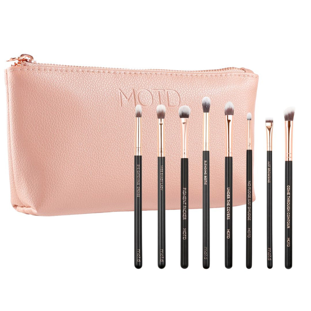 Lux Vegan Eye Makeup Brush Set – MOTD Cosmetics
