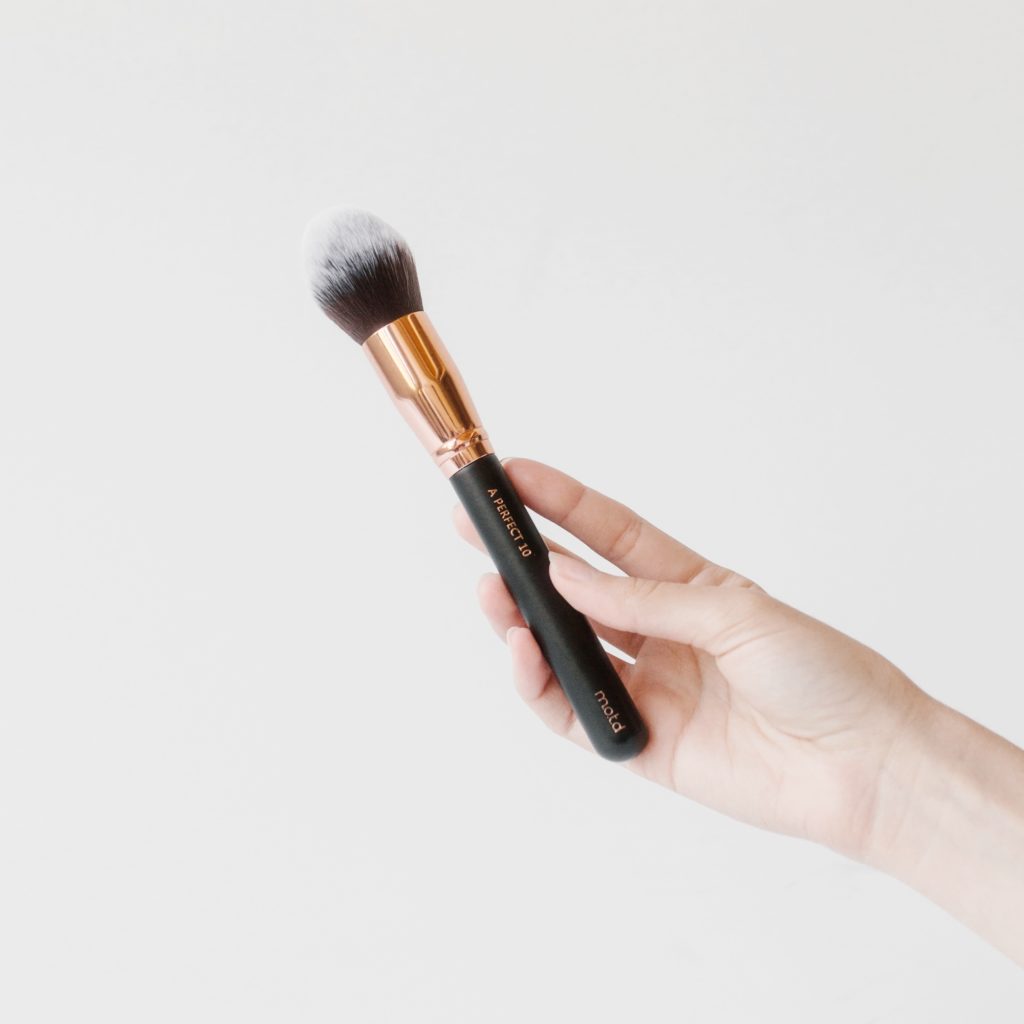 A Perfect 10 Tapered Face Brush MOTD Cosmetics